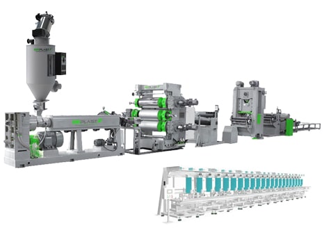 PE GEOCELL SHEET EXTRUSION LINE-min
