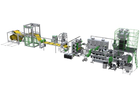 PP, PS SHEET EXTRUSION LINE-min