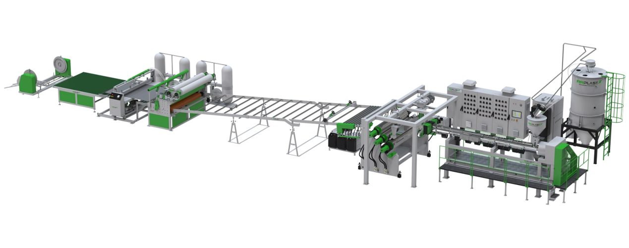 PC, PMMA, GPPS, PET-G SHEET EXTRUSION LINE-min