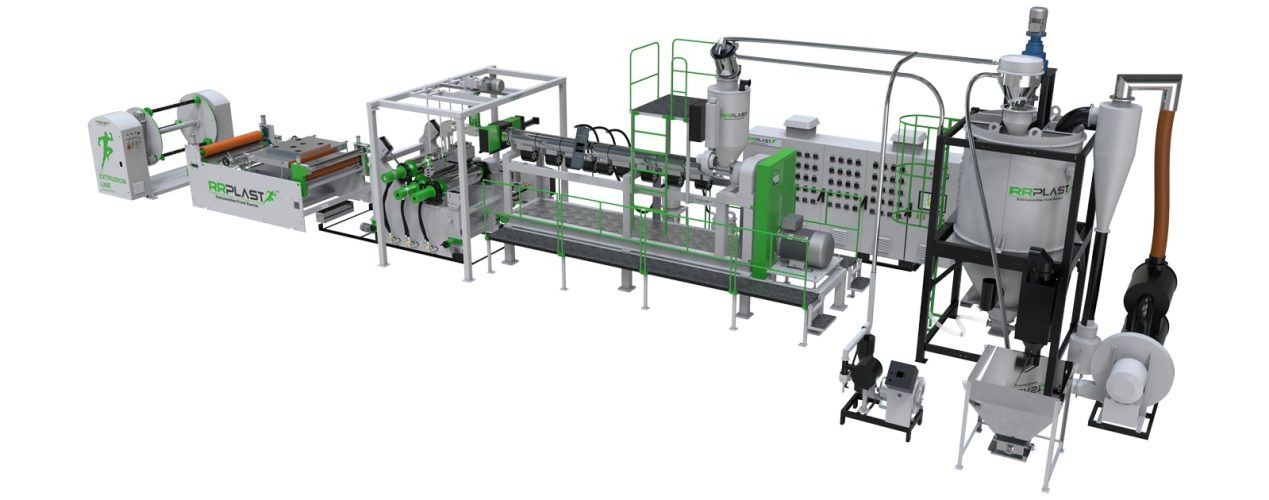 PLA, PBAT COMPOSTABLE SHEET EXTRUSION LINE-min